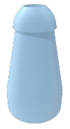 Ohrstöpsel / Ear Tip 6mm (blau) für LT-Sonde
