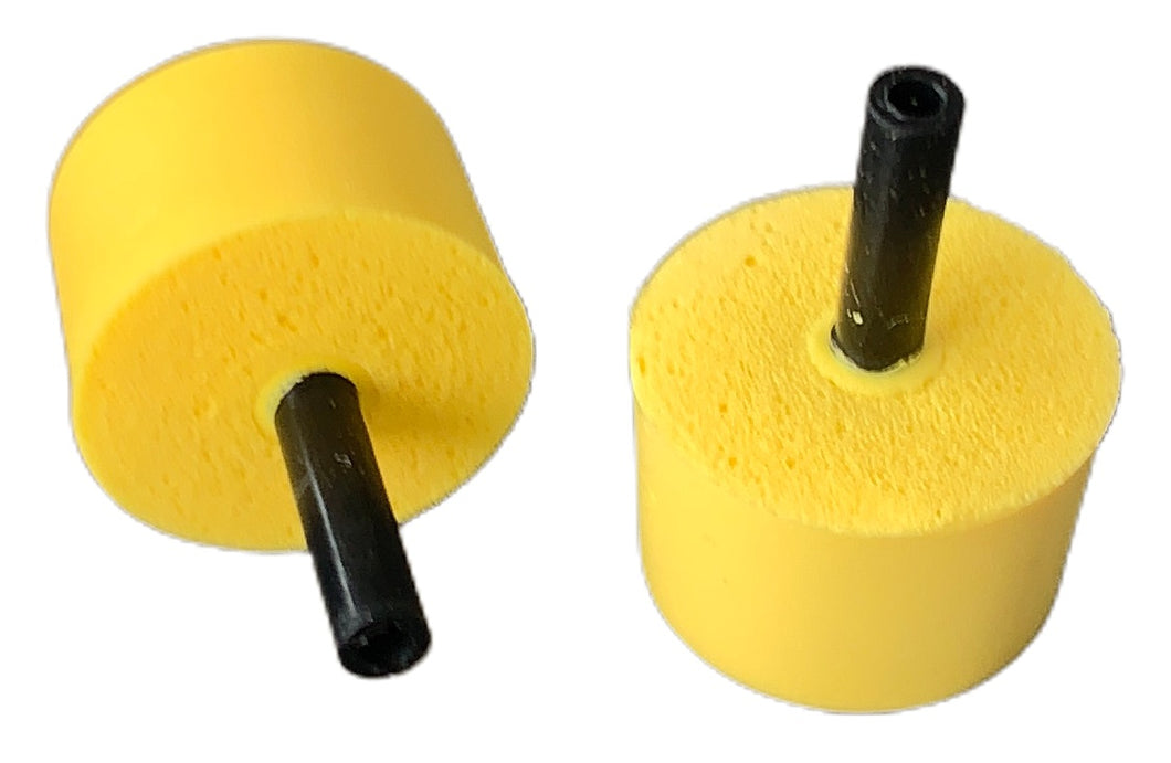 Ohrstöpsel / Ear tip 18 mm (gelb) für Einsteckhörer