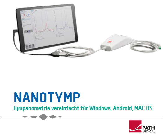 NANOTYMP - Tympanometrie vereinfacht für Windows, Android, MAC OS