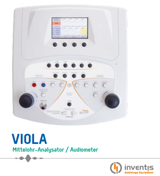 VIOLA - Mittelohr-Analysator / Audiometer